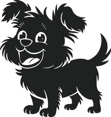 Dog illustration, Dog art, Dog drawing