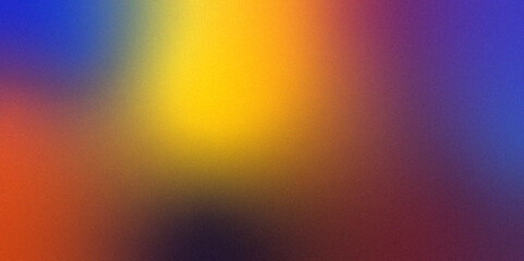 Abstract gradient rainbow color and light colorful background. gradient background with grainy texture. Smooth transitions of iridescent colors. Blurred colored abstract background.	