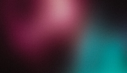 Luxury color gradient texture background. Abstract gentle blue red color spots vibrant grainy gradient with heavy noise, light leaks, ideal for any project.
