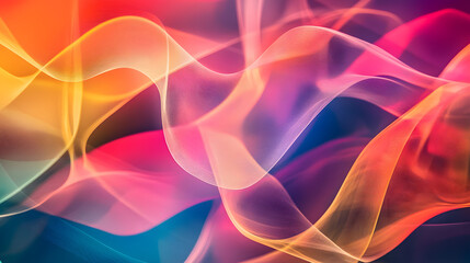 Obraz premium Dynamic Abstract Geometric Pattern Background