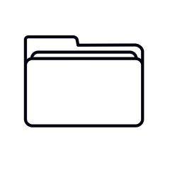 file folder, directory - vector icon