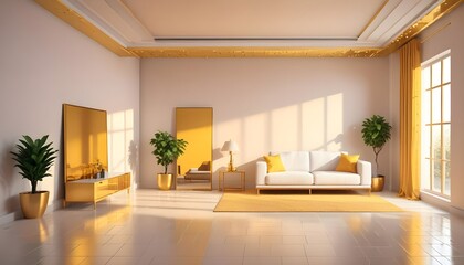 Fototapeta premium modern living room