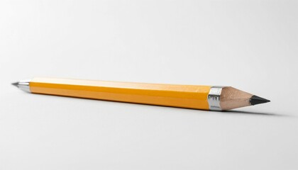Pencil on white background, isolated