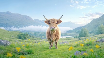 High-rise under construction with scaffolding and cranes, workers in safety gear, bustling and active site