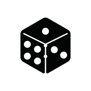 recommend clip art: Dice logo icon