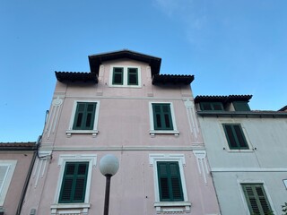 Obraz premium old house with sky