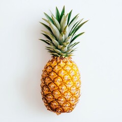 Fototapeta premium pineapple on a white background