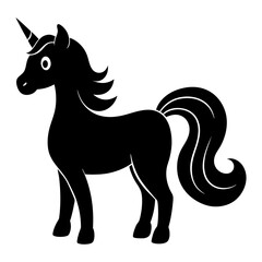 Unicorn Silhouette Art