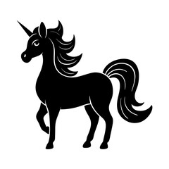 Unicorn Silhouette Art