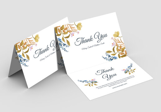 Thank You Card Design