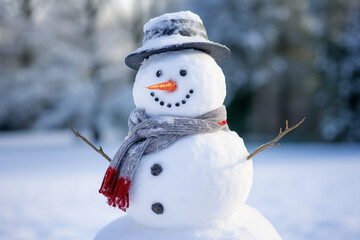 Fototapeta premium Amazing xmas winter time picture postcard banner traveling shopping leisure time, Generative AI