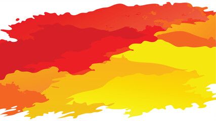 Red and Yellow Watercolor Texture: Vibrant Abstract Background for Design Projects