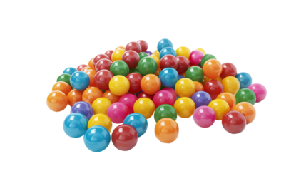 Ball Pit isolated on transparent background, PNG  