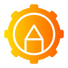 setting gradient icon