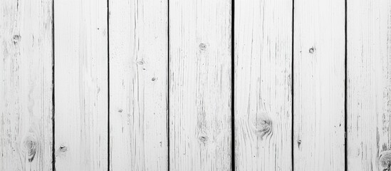 Fototapeta premium White Wooden Board Background