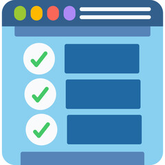 Obraz premium Tick Boxes Icon