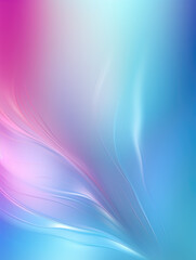 Obraz premium A gentle blend of pink and blue in a flowing gradient evokes calmness and dreaminess, perfect as a modern artistic background.