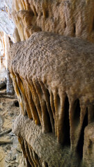 Interior of Postojna cave in Slovenia