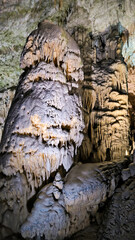 Interior of Postojna cave in Slovenia