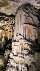 Interior of Postojna cave in Slovenia