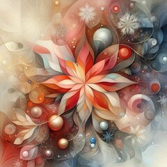 The atmosphere of Christmas and the feelings of warmth and love prevailing among family and friends
