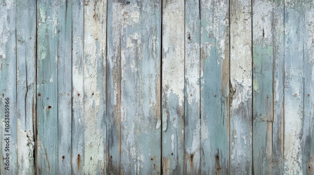 Poster weathered wooden panels in a grunge style perfect for use as a textured background