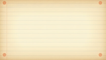 Naklejka premium Old lined notebook paper texture with vintage design for backgrounds and creative projects 