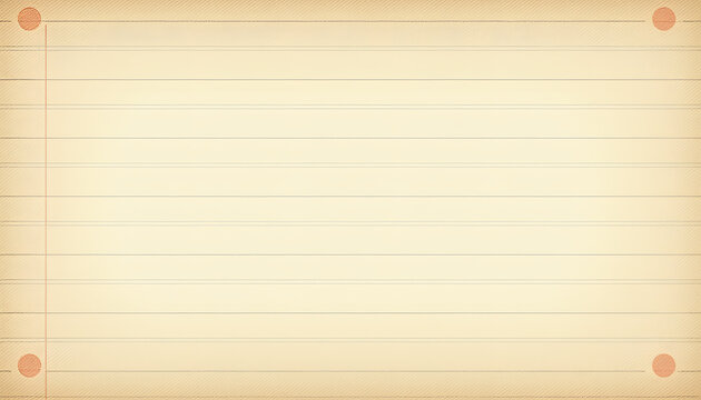 Old lined notebook paper texture with vintage design for backgrounds and creative projects
