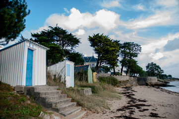 Bretagne, Damgan, baie de Kervoyal