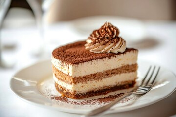 Indulgent Italian Tiramisu Cheesecake Perfect for Fine Dining