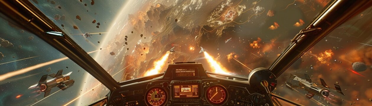 A wild intergalactic race across uncharted territories