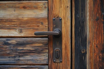 Obraz premium Elegant Modern Door Hardware for Minimalist Interiors