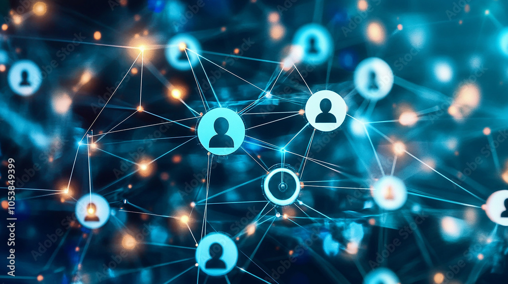 Aufkleber creating connections in a digital world