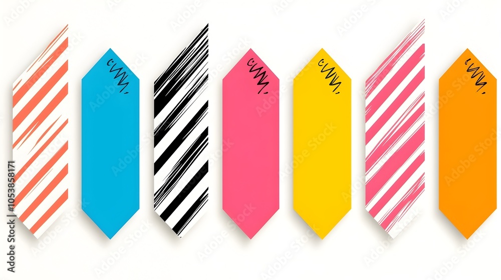 Leinwandbilder mesmerizing striped abstract background with a playful pop art aesthetic perfect for attention grabb