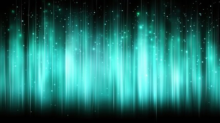 Abstract Glowing Background with Stars