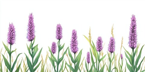 Naklejka premium Liatris spicata