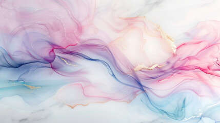 Obraz premium alcohol ink painting Modern art