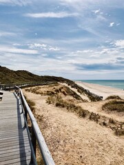 Fototapeta premium Dünenweg, Sylt