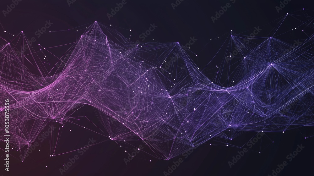 Poster abstract background with data connection speed lines
