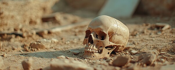 Skeletal Remains in Forensic Excavation - Unveiling Historical Analysis for Age and Human Identification Insights