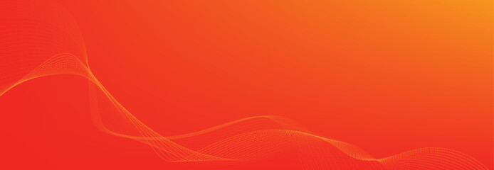 Abstract vector gradient background with waves	
