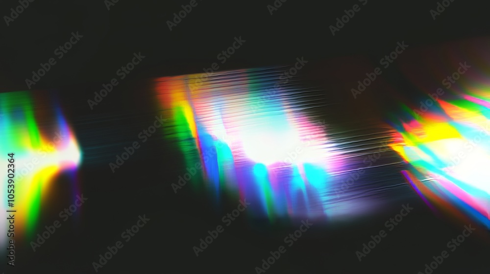 Poster abstract colorful motion and dynamic data visualization - digital art illustration for multimedia an