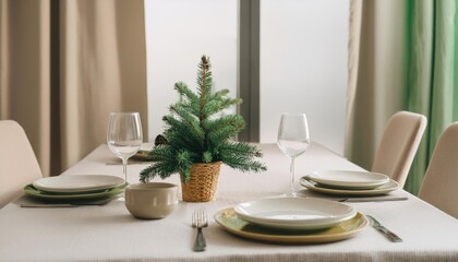 Christmas Feast Table