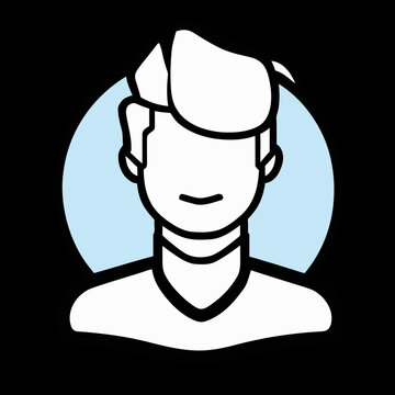 recommend clip art: profile default avatar icon. user account dp symbol for social media website, app. vector illustration on transparent background.