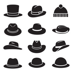Vector Hat Illustrations 07