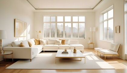 Photo interior modern design room 3d illustration