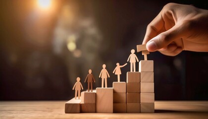 hand holding a graph