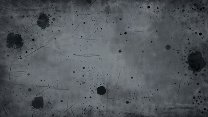 Dark Abstract Background with Splashes and Dots