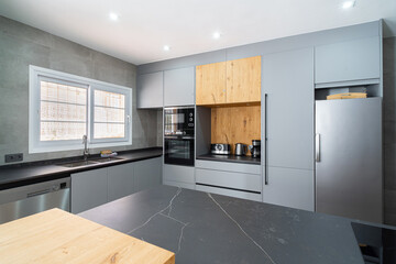 Cocina de diseño de marmol