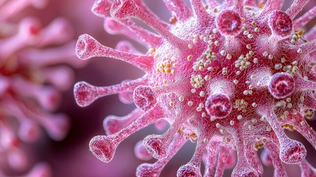 Detailed Cytomegalovirus Structure Visualization